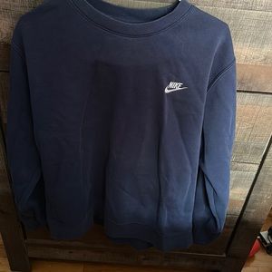 Nike, men’s adult crewneck sweatshirt, large